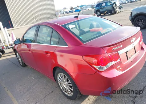 2011 Chevrolet Cruze Eco из США, поврежденный, VIN 1G1PJ5S97B7274710